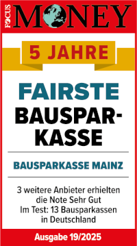 Bausparkasse Mainz ausgezeichnet als fairste Bausparkasse