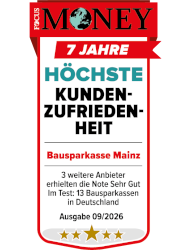 Auszeichnung FOCUS MONEY höchste Kundenzufriedenheit